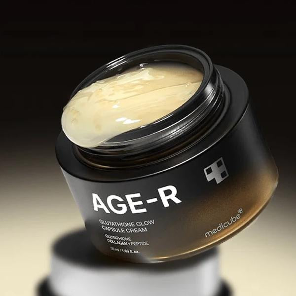Crema Facial con Glutatión y Cápsulas Iluminadoras – Lifting Instantáneo y Luminosidad (50 ml)
