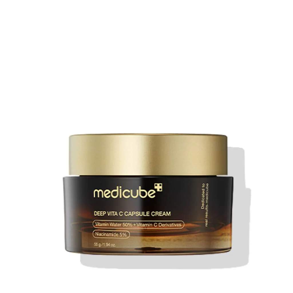 Medicube Deep Vita C Capsule Cream – Crema Iluminadora con Vitamina C y Cápsulas Activas (55g)