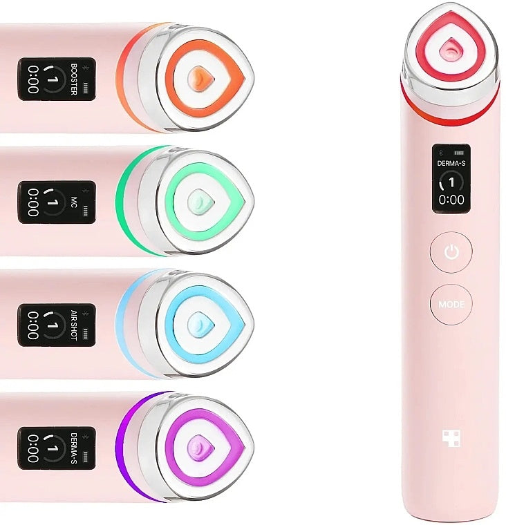 MEDICUBE – Age-R Booster Pro Rosa | Dispositivo Facial Avanzado para Reafirmar, Iluminar y Mejorar la Absorción