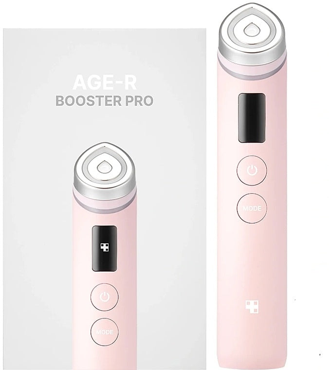 MEDICUBE – Age-R Booster Pro Rosa | Dispositivo Facial Avanzado para Reafirmar, Iluminar y Mejorar la Absorción