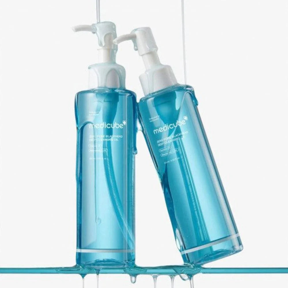 Medicube Pore Blackhead Deep Cleansing Oil 205ml · Aceite Limpiador Anti-Puntos Negros