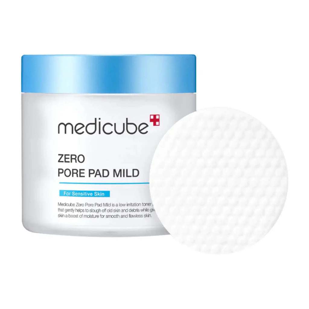 Medicube – Zero Pore Pad Mild (70 Piezas) | Exfoliación Suave para Poros & Piel Sensible