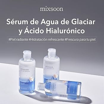 Mixsoon – Glacier Water Hyaluronic Acid Serum 300ml | Sérum Hidratante Profundo · Cosmética Coreana K-Beauty
