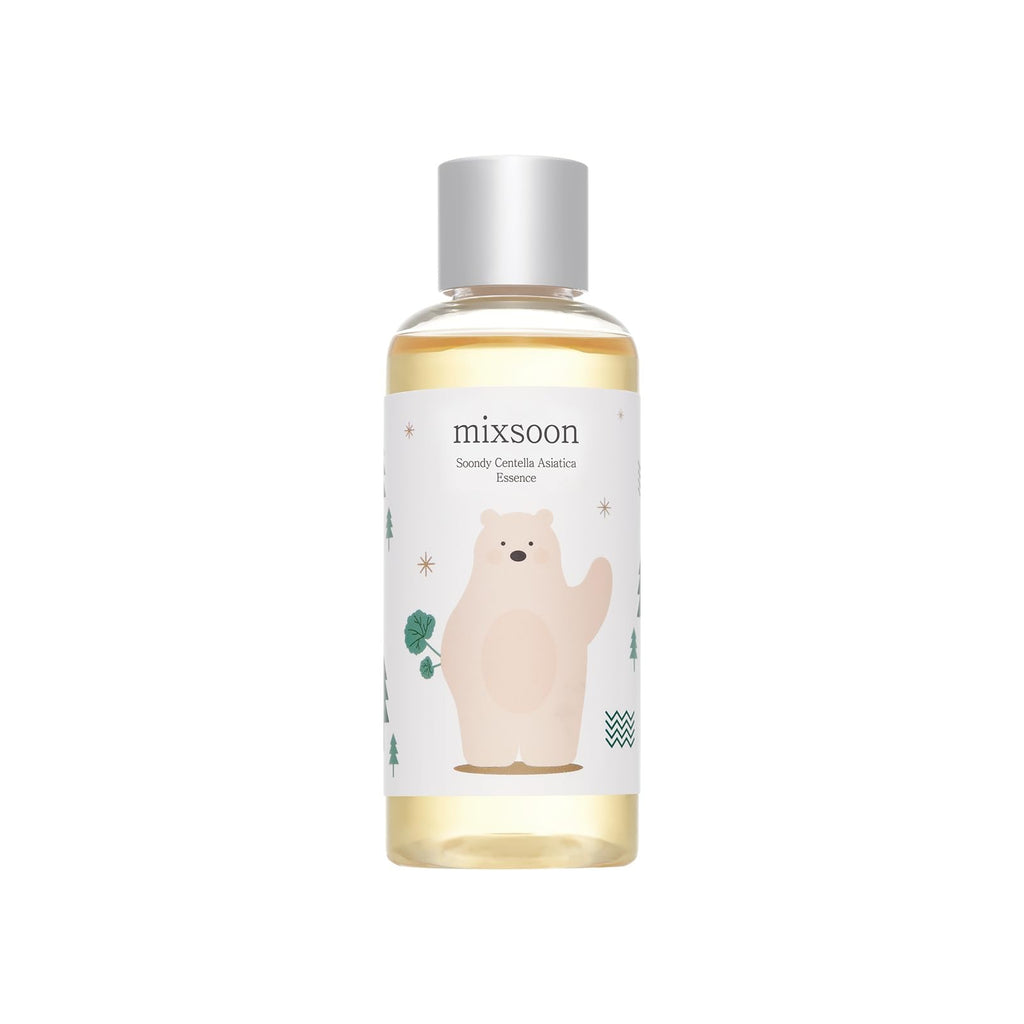 Mixsoon Soondy Esencia Facial de Centella Asiática 100ml – Calmante, Reparadora y Apta para Pieles Sensibles