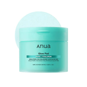 ANUA – PDRN 100 + Ácido Hialurónico Glow Pad (60 discos) – Hidratación e Iluminación Facial