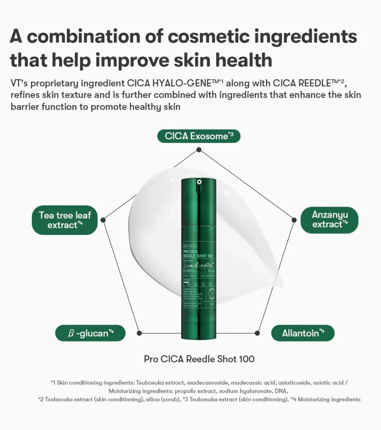 VT Cosmetics – Pro Cica Reedle Shot 100 Sérum con Centella Asiática (50 ml)