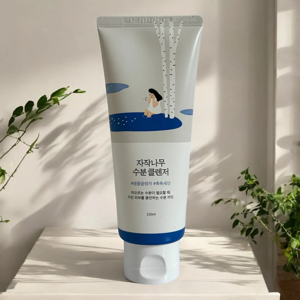 Round Lab – Limpiador Hidratante con Savia de Abedul 150ml – Suave y Refrescante