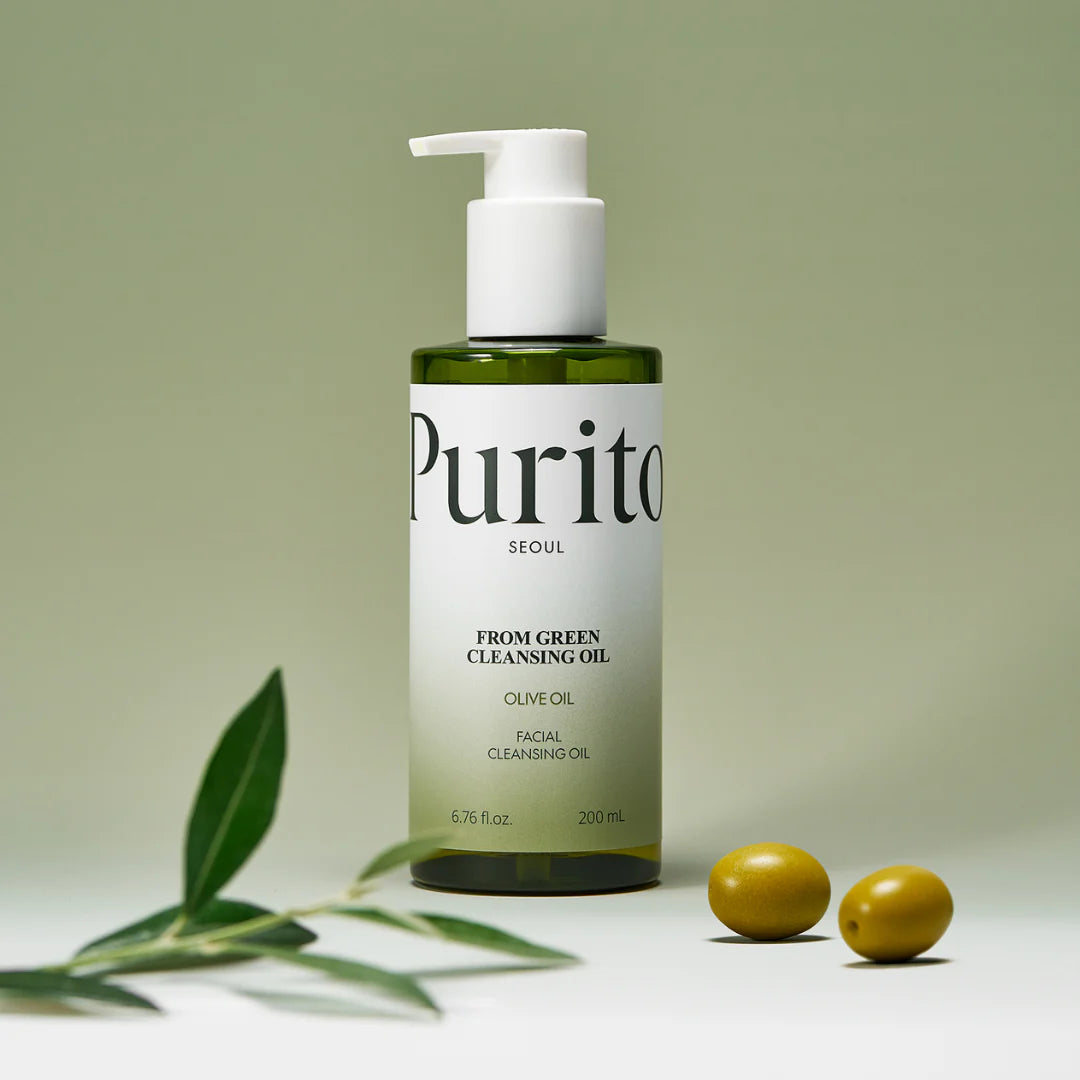 Purito Seoul From Green Cleansing Oil 200ml | Aceite Limpiador Suave con Aceites Naturale