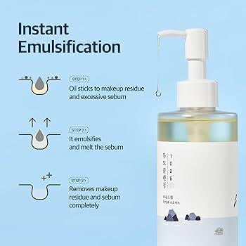 🌊 Round Lab – 1025 Dokdo Cleansing Oil (200ml) Aceite Limpiador Suave y Purificante
