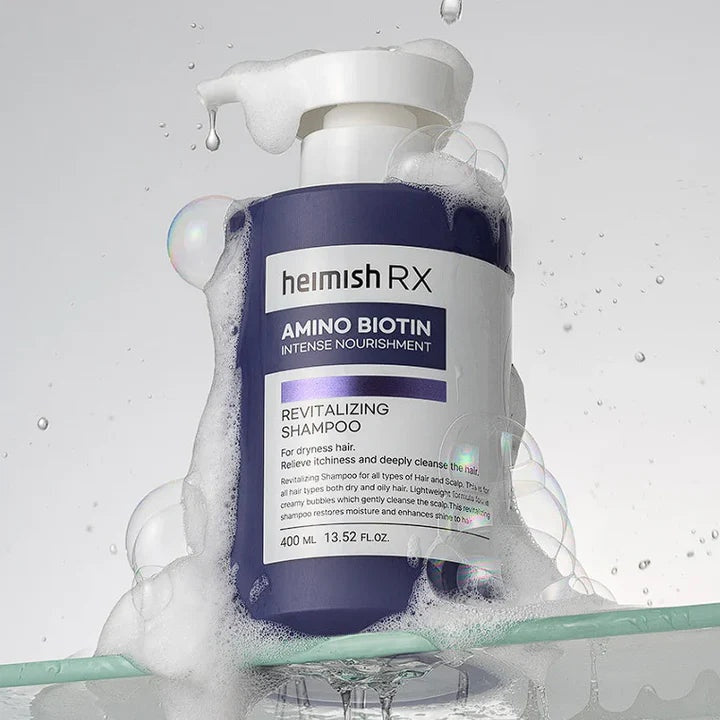Heimish Rx Amino Biotin Revitalizing Shampoo – Champú revitalizante (400 ml)