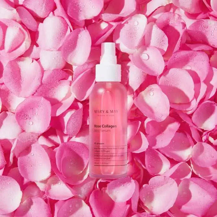 🌹 Mary & May – Rose Collagen Mist Serum