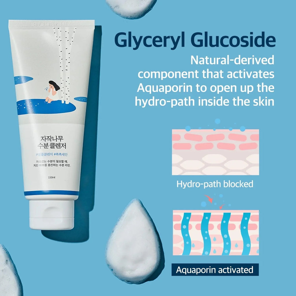 Round Lab – Limpiador Hidratante con Savia de Abedul 150ml