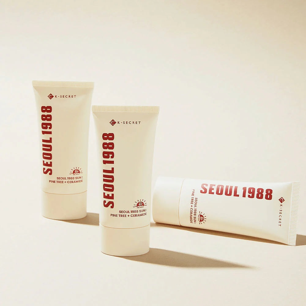 K-SECRET – SEOUL 1988 Protector Solar con Pino + Ceramidas SPF50+ PA++++ 50ml