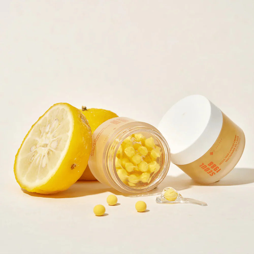 💛 KSECRET – Seoul 1988 Capsule Cream: Niacinamide 5% + Yuja