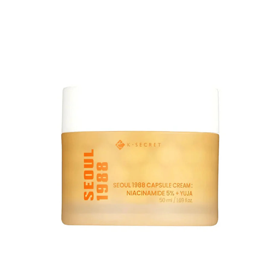 💛 KSECRET – Seoul 1988 Capsule Cream: Niacinamide 5% + Yuja