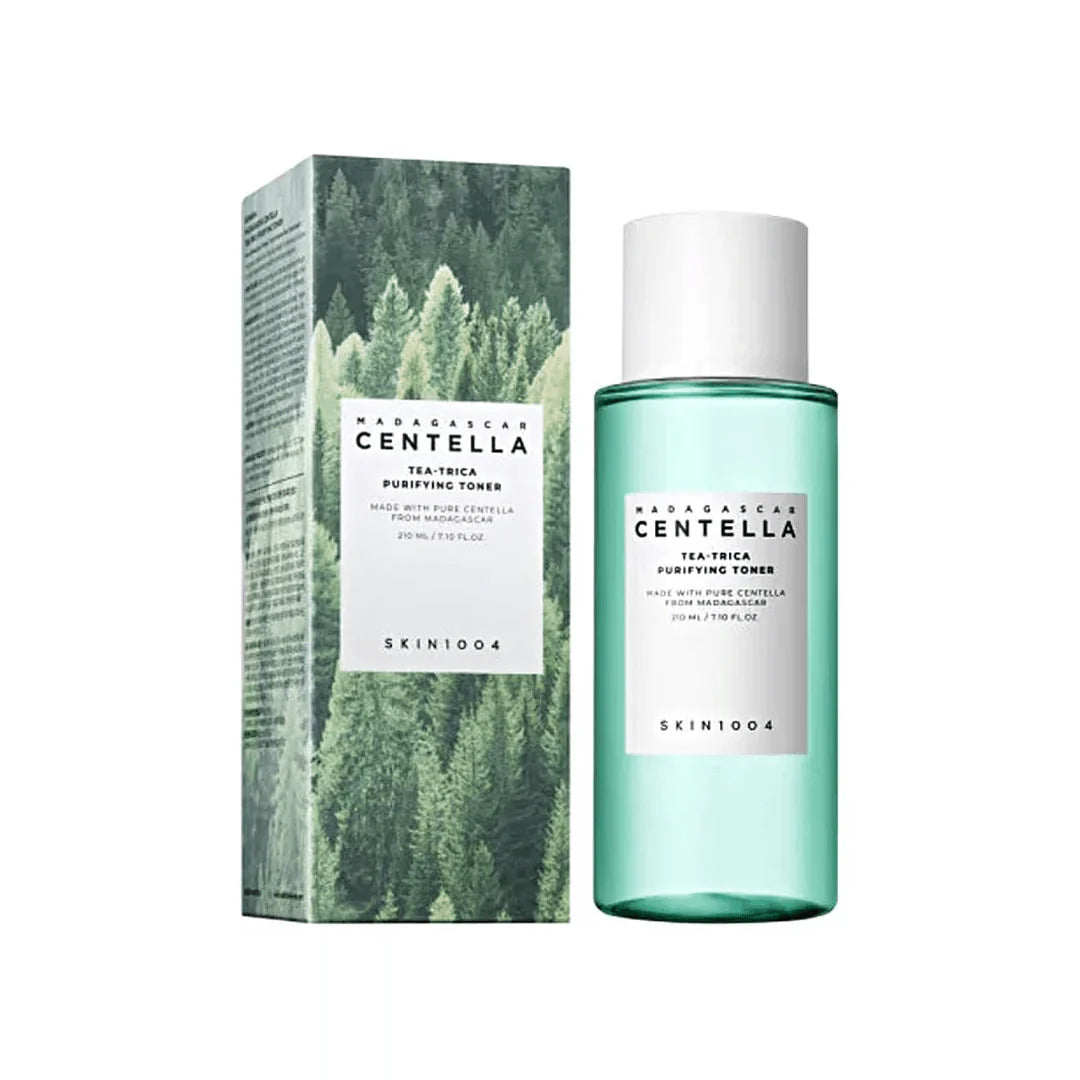 SKIN1004 Centella Tea-Trica Purifying Toner | Tónico Purificante para Piel Acneica – Cosmética Coreana K-Beauty (210ml)