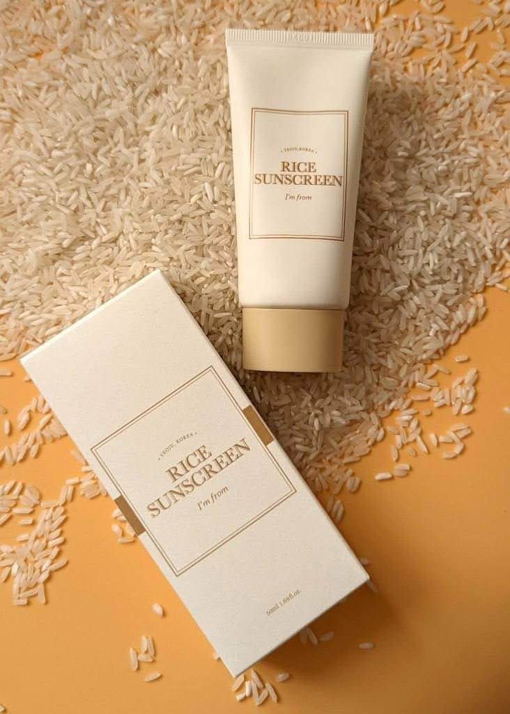 Protector Solar Físico con 41% Extracto de Arroz · Óxido de Zinc No-Nano