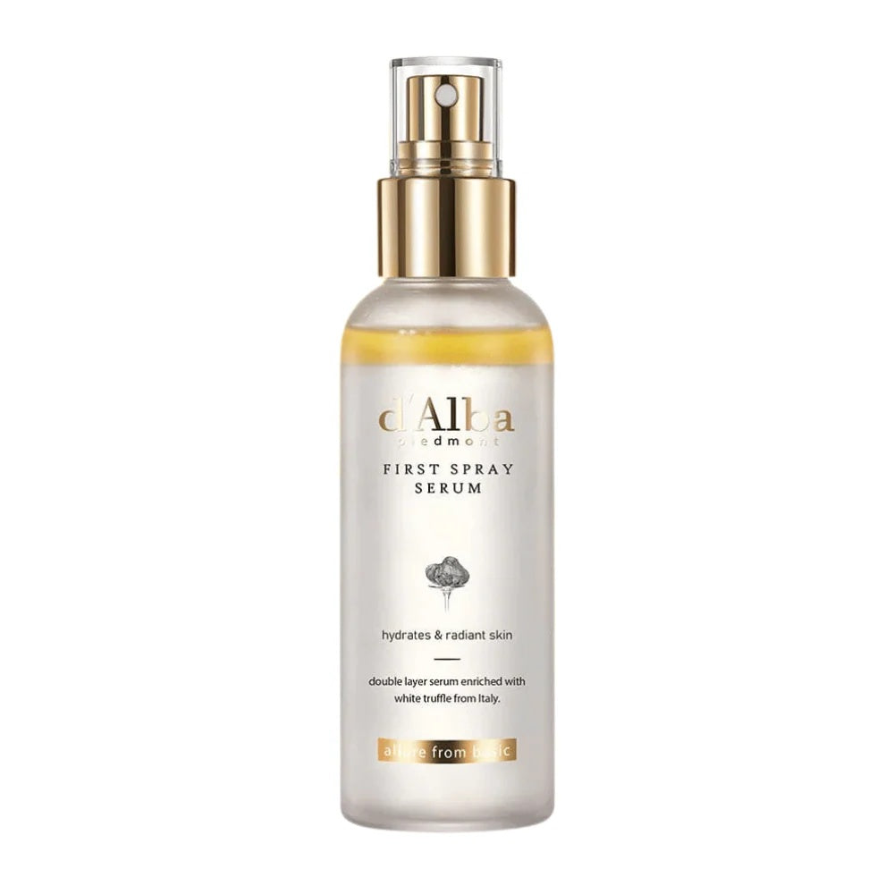 d’Alba – White Truffle First Spray Serum (100 ml) Bruma Sérum Premium con Trufa Blanca – Glow e Hidratación