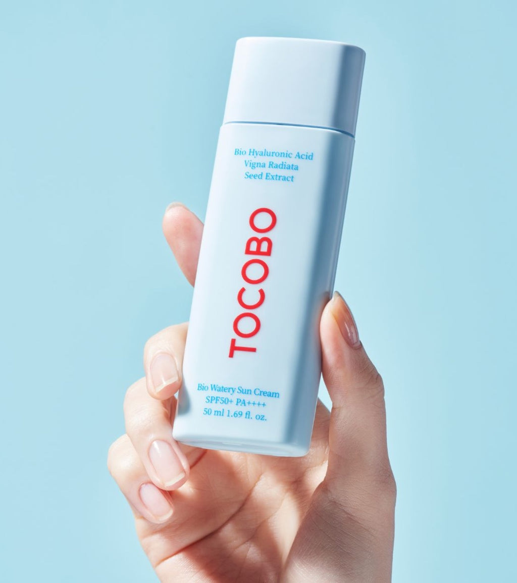 Tocobo Bio Watery Sun Cream SPF50+ PA++++ | Protector Solar Vegano e Hidratante (50ml)