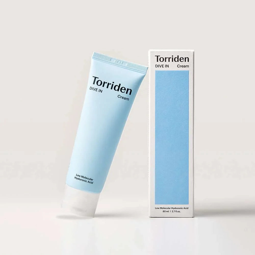 Torriden DIVE-IN Crema Molecular con Ácido Hialurónico de Bajo Peso – Hidratación Profunda para Piel Sensible 100ml