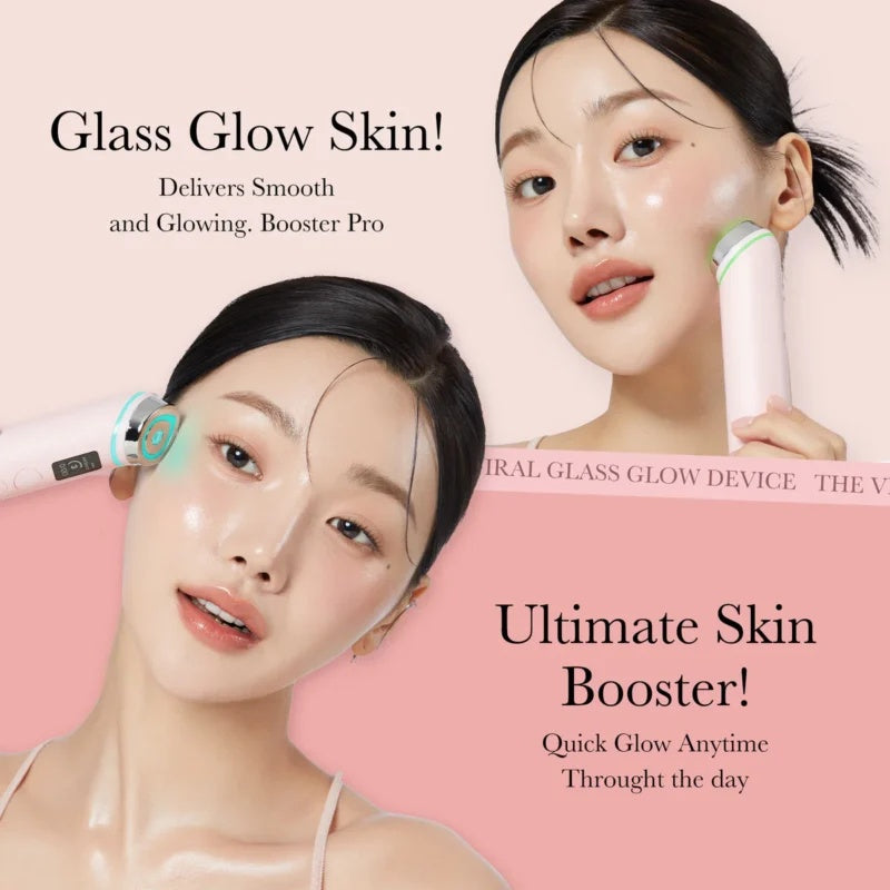 MEDICUBE - Dispositivo Facial Age-R Booster Pro Rosa – Tecnología Avanzada para el Cuidado de la Piel en Casa