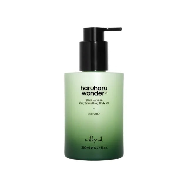 Haruharu Wonder – Black Bamboo Daily Smoothing Body Oil (100ml)