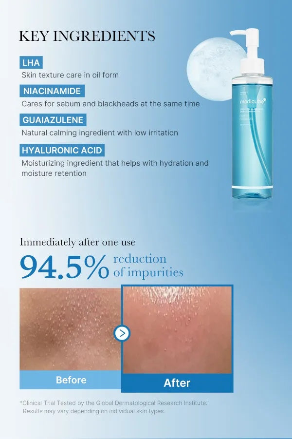 Medicube Doble Limpieza Facial – Aceite Limpiador + Zero Foam Cleanser 120 g, Limpieza Profunda de Poros, Elimina Maquillaje y Sebo, Ideal para Piel Mixta y Grasa