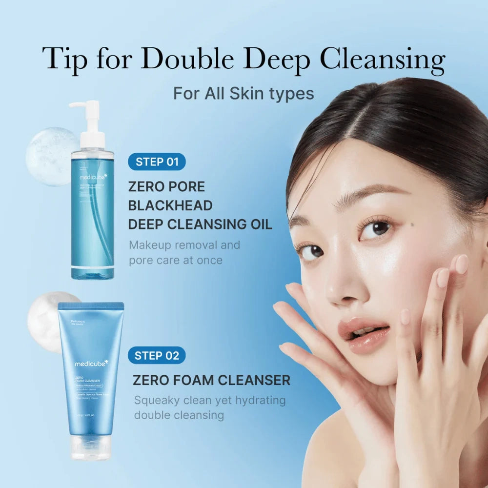 Medicube – Zero Foam Cleanser 120g – Limpiador Facial Purificante para Poros y Sebo