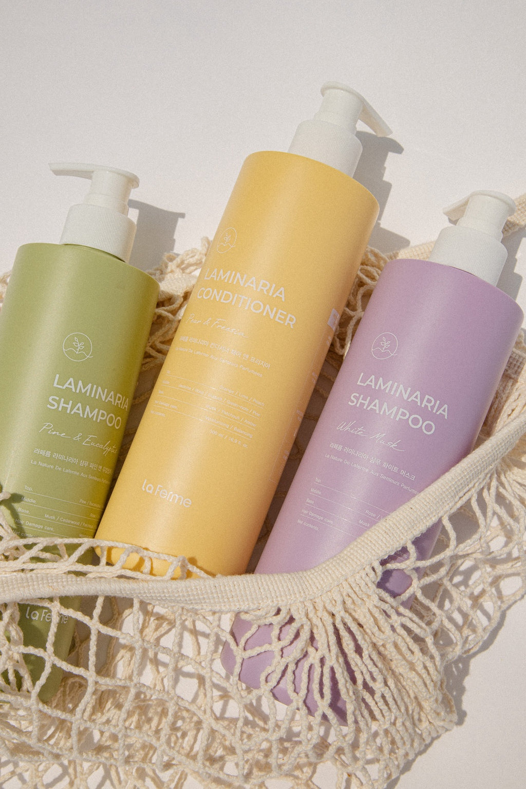 Laferme – Acondicionador con Laminaria e Ingredientes Orgánicos para Cabello Dañado