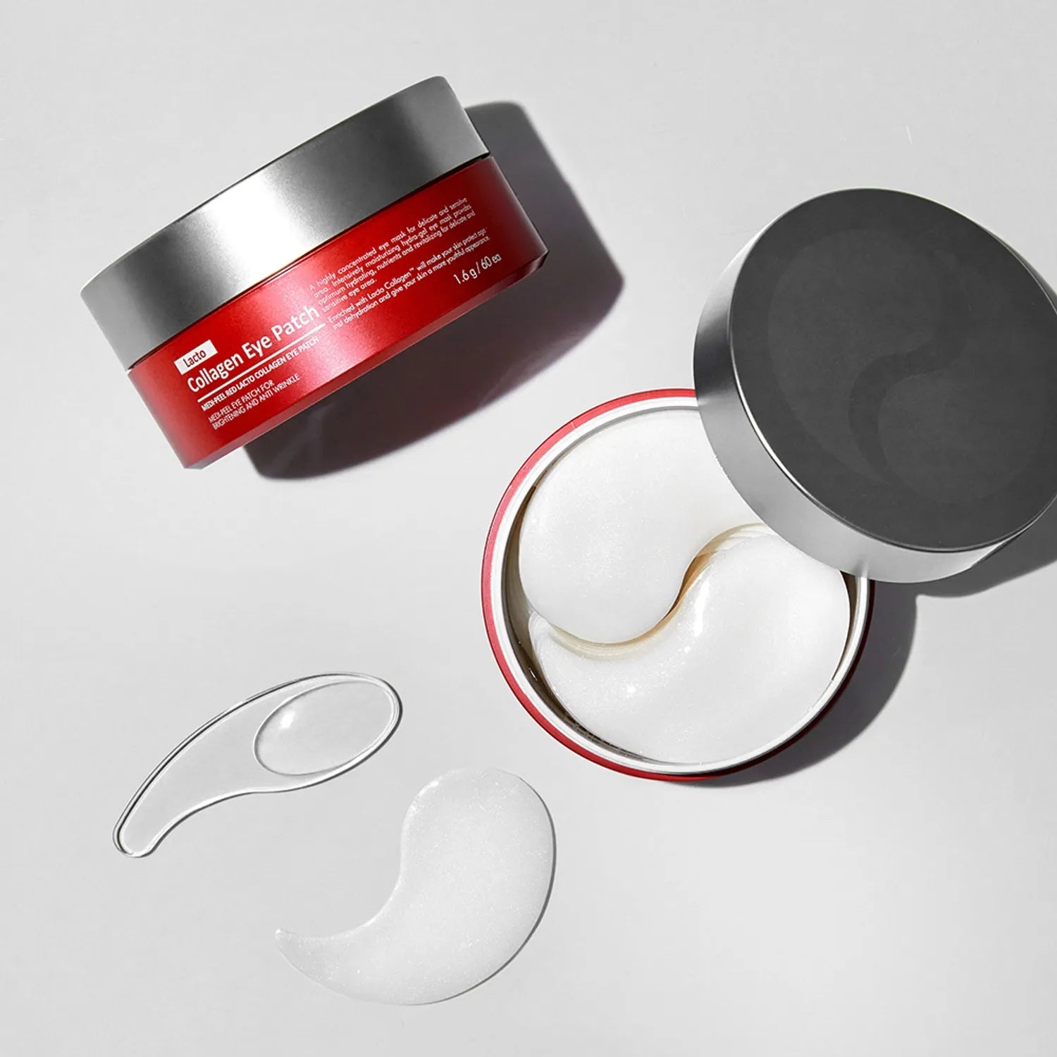 Medi-Peel – Red Lacto Collagen Eye Patch (60 uds) Parches de Ojos Reafirmantes & Antiedad