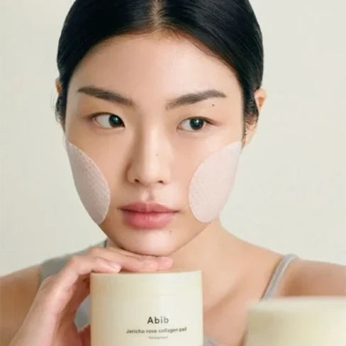 Abib – Jericho Rose Collagen Pad Firming Touch 60 uds – Discos Faciales Tonificantes con Colágeno