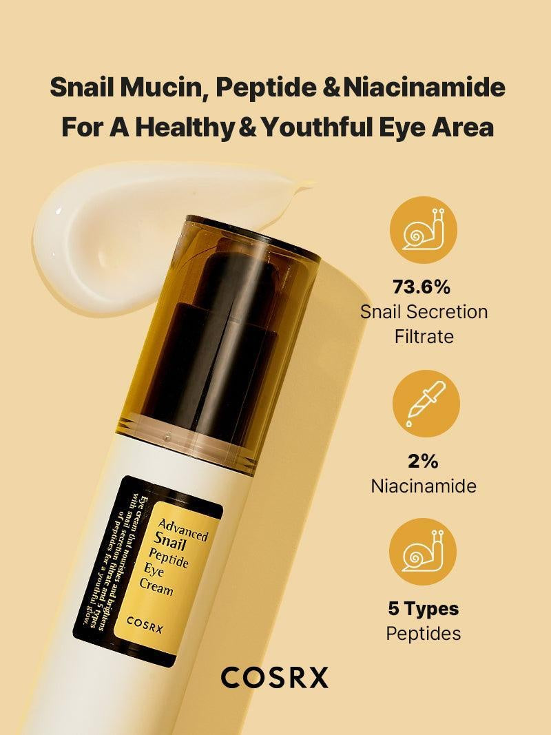 🐌 Cosrx Advanced Snail Peptide Eye Cream – 25 ml