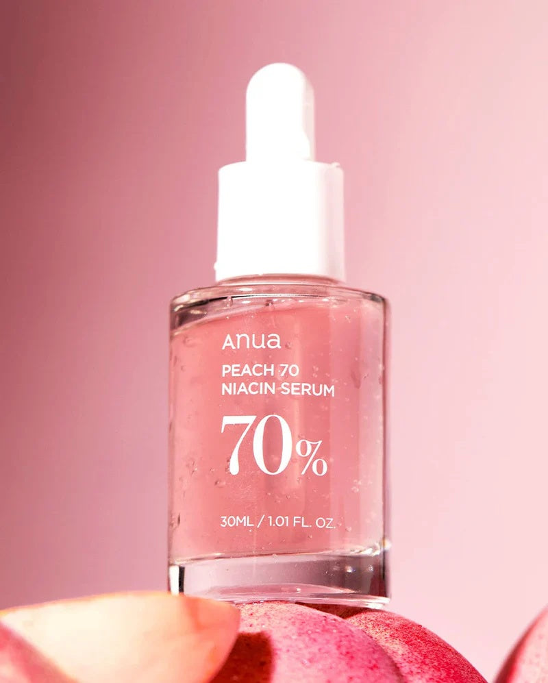 Anua – Sérum Iluminador con 70% de Extracto de Melocotón y Niacinamida | Anti-Manchas y Hidratante (30 ml)