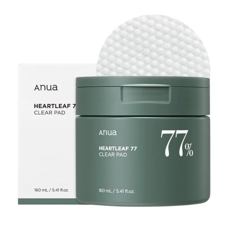 ANUA Heartleaf 77% Toner Pad – Almohadillas Calmantes e Hidratantes (160 ml)