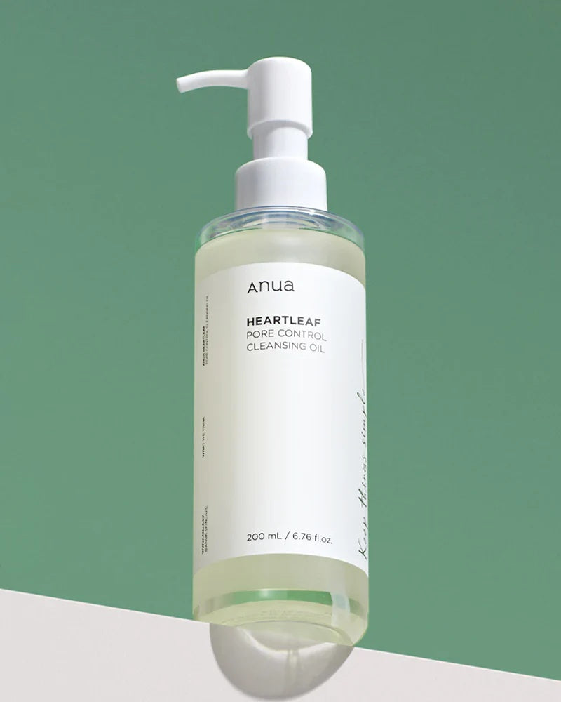 Anua Heartleaf Aceite Desmaquillante y Limpiador de Poros – Limpieza Suave para Piel Sensible 200ml