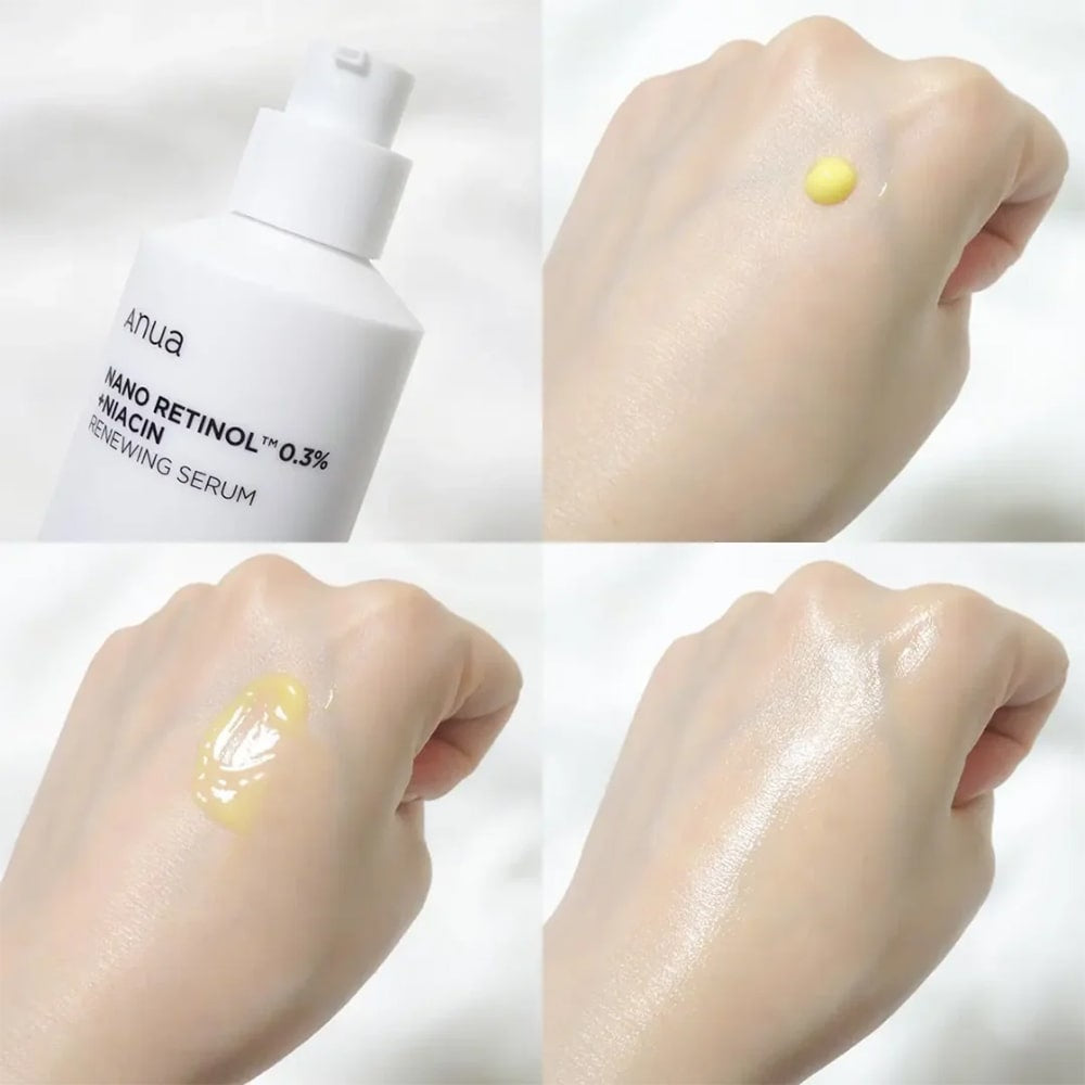 Anua – Sérum Renovador con Nano Retinol 0,3% y Niacinamida | Antiedad y Anti-Manchas (30 ml)