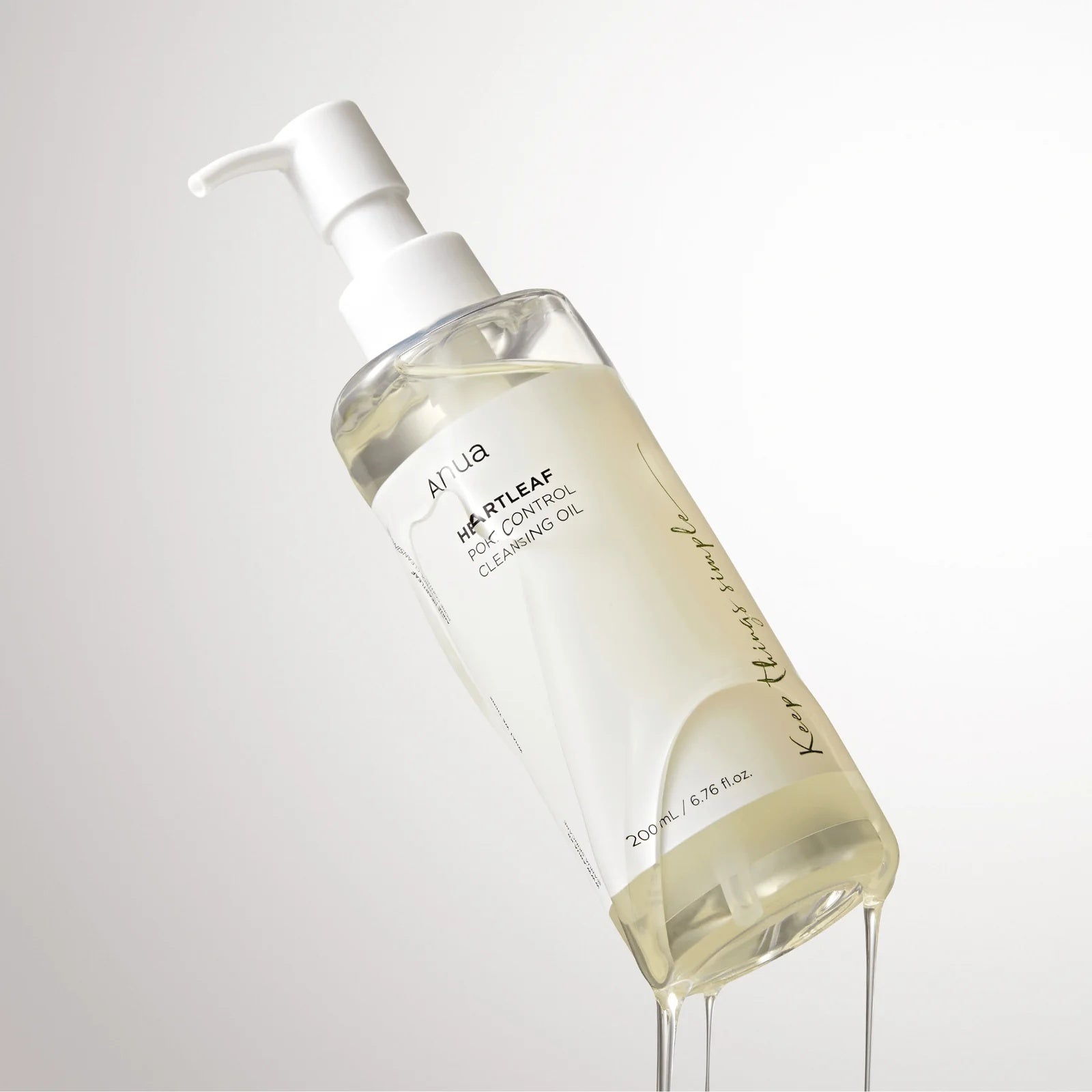 Anua Heartleaf Aceite Desmaquillante y Limpiador de Poros – Limpieza Suave para Piel Sensible 200ml