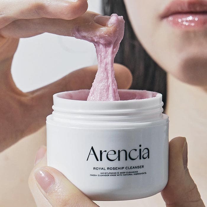 Arencia – Fresh Rosehip Rice Mochi Cleanser | Limpiador Facial Suave con Rosa Mosqueta y Arroz