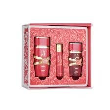 Set de regalo Yara Candy - LATTAFA 100 ml + 12 ml + 50 ml