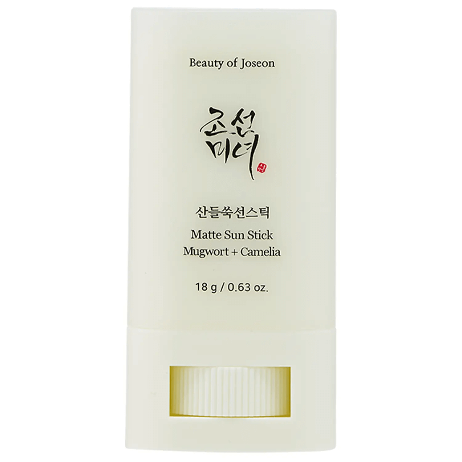 🌿 Beauty of Joseon – Barra Solar Mate Artemisa + Camelia SPF50+ PA++++ (18g