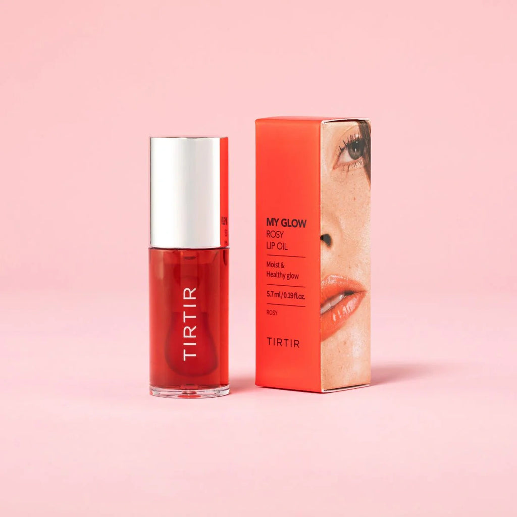 TIRTIR My Glow Rosy Lip Oil 5.5ml | Aceite Labial Hidratante con Brillo Natural