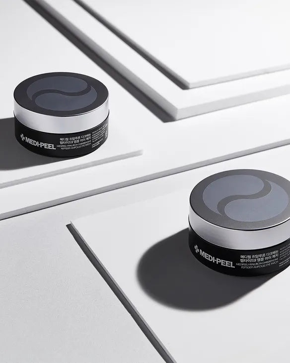 MEDI-PEEL – Hyaluron Dark Benone Peptide 9 Eye Patch (60 ud) | Parche Contorno de Ojos Antiedad