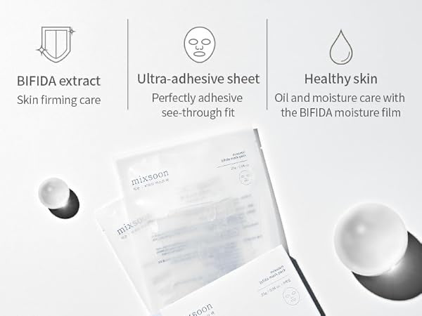 Mixsoon – Mascarilla Facial Bifida Ferment – Reparación Intensiva y Luminosidad (1 ud.)