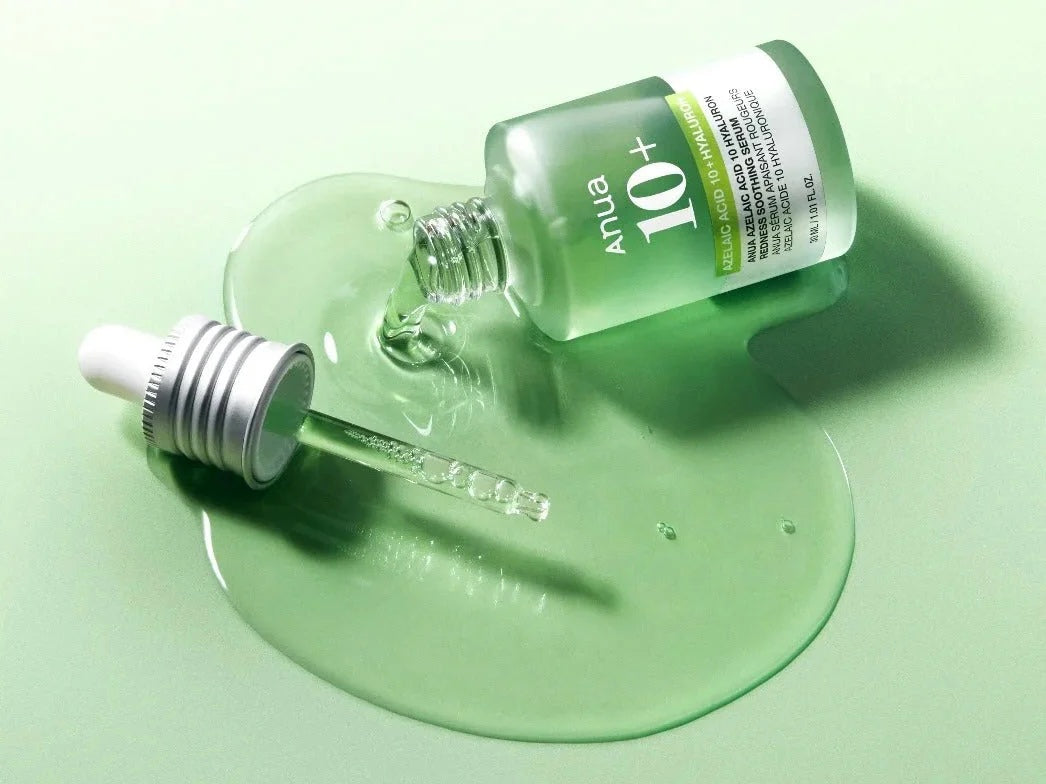 ANUA – Sérum Calmante con Ácido Azelaico 10% + Ácido Hialurónico – Reducción de Rojeces e Imperfecciones (30ml)