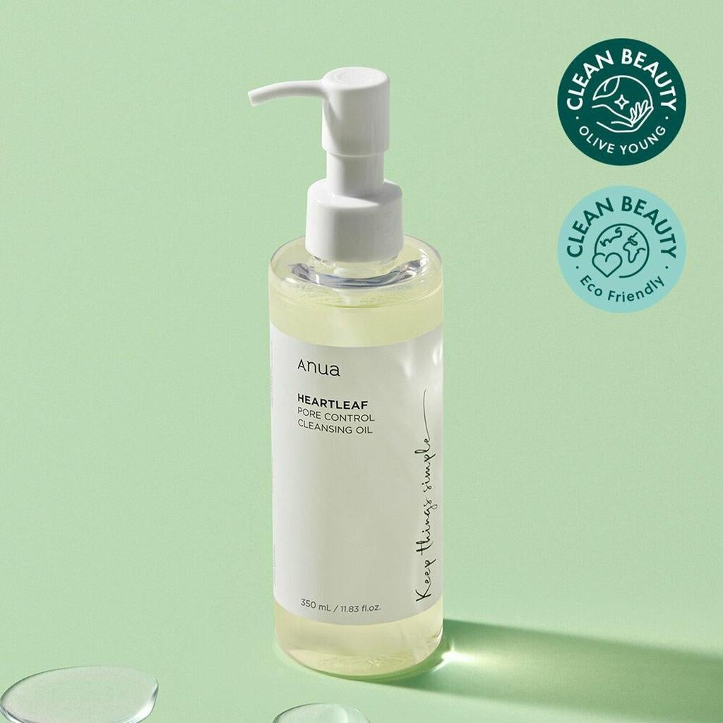 Anua Heartleaf Aceite Desmaquillante y Limpiador de Poros – Limpieza Suave para Piel Sensible 200ml