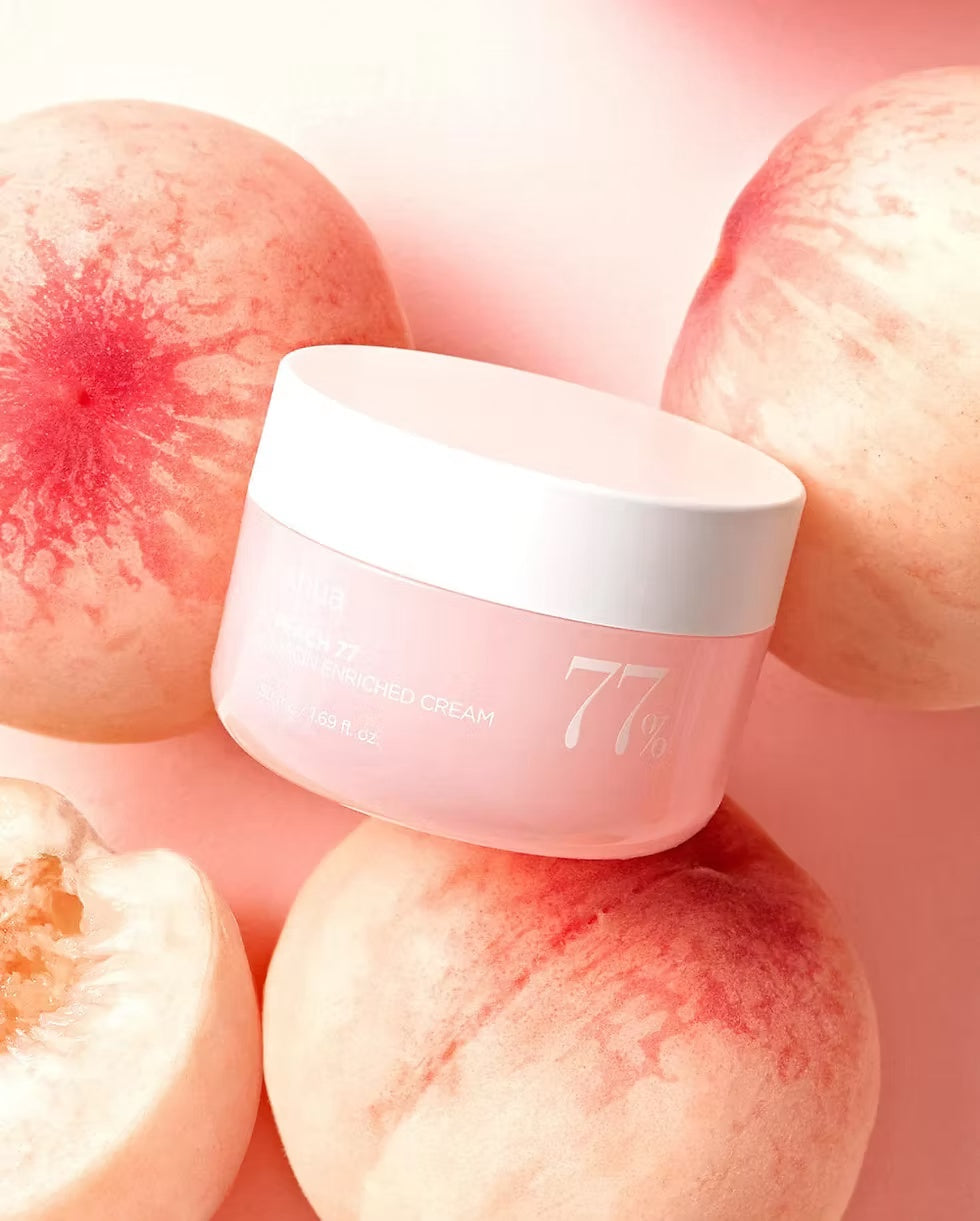 Anua – Crema Enriquecida con 77% de Extracto de Melocotón y Niacinamida | Hidratante e Iluminadora (50 ml)