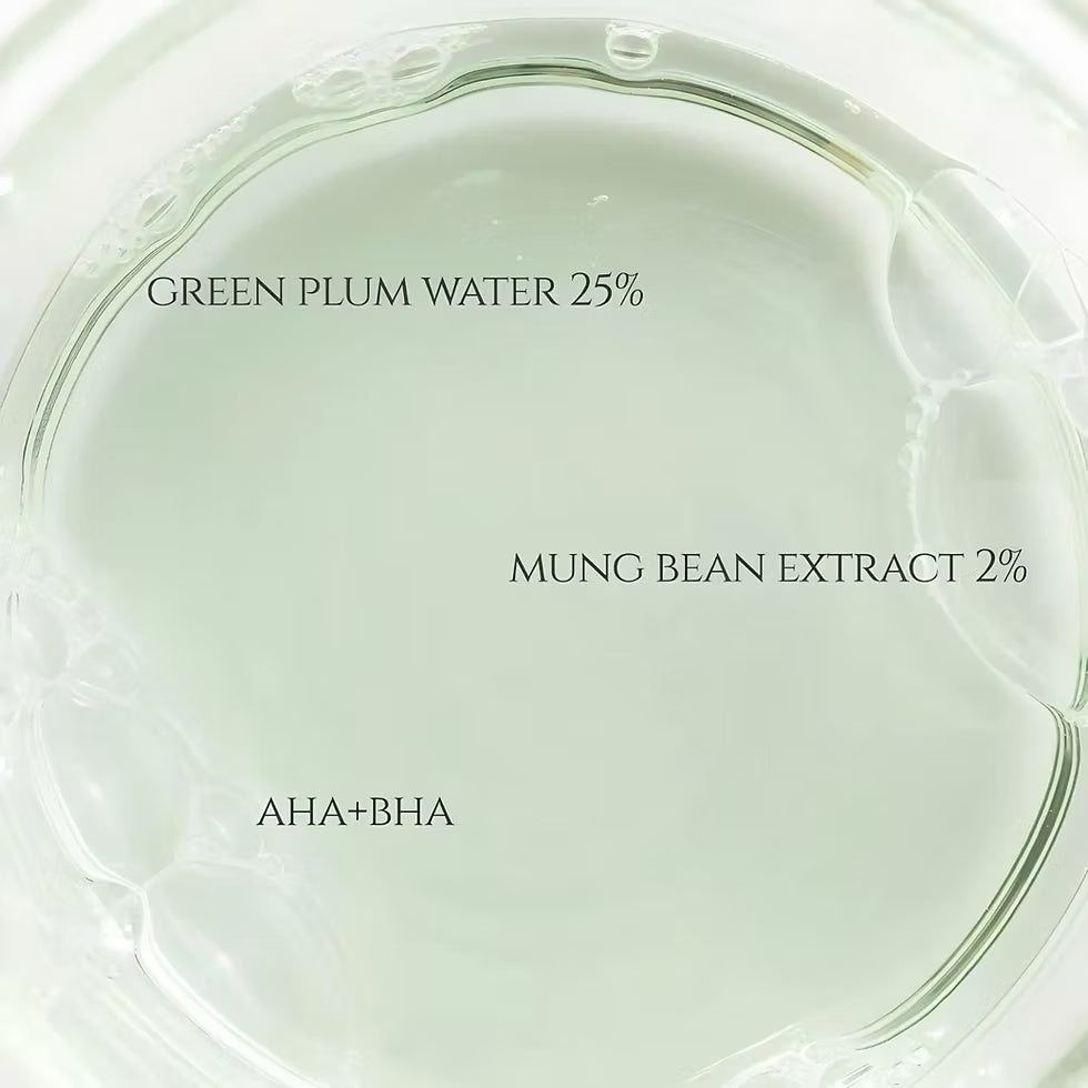 Limpiador Facial Refrescante con Ciruela Verde y AHA – Limpieza Suave y Revitalizante para Todo Tipo de Piel
