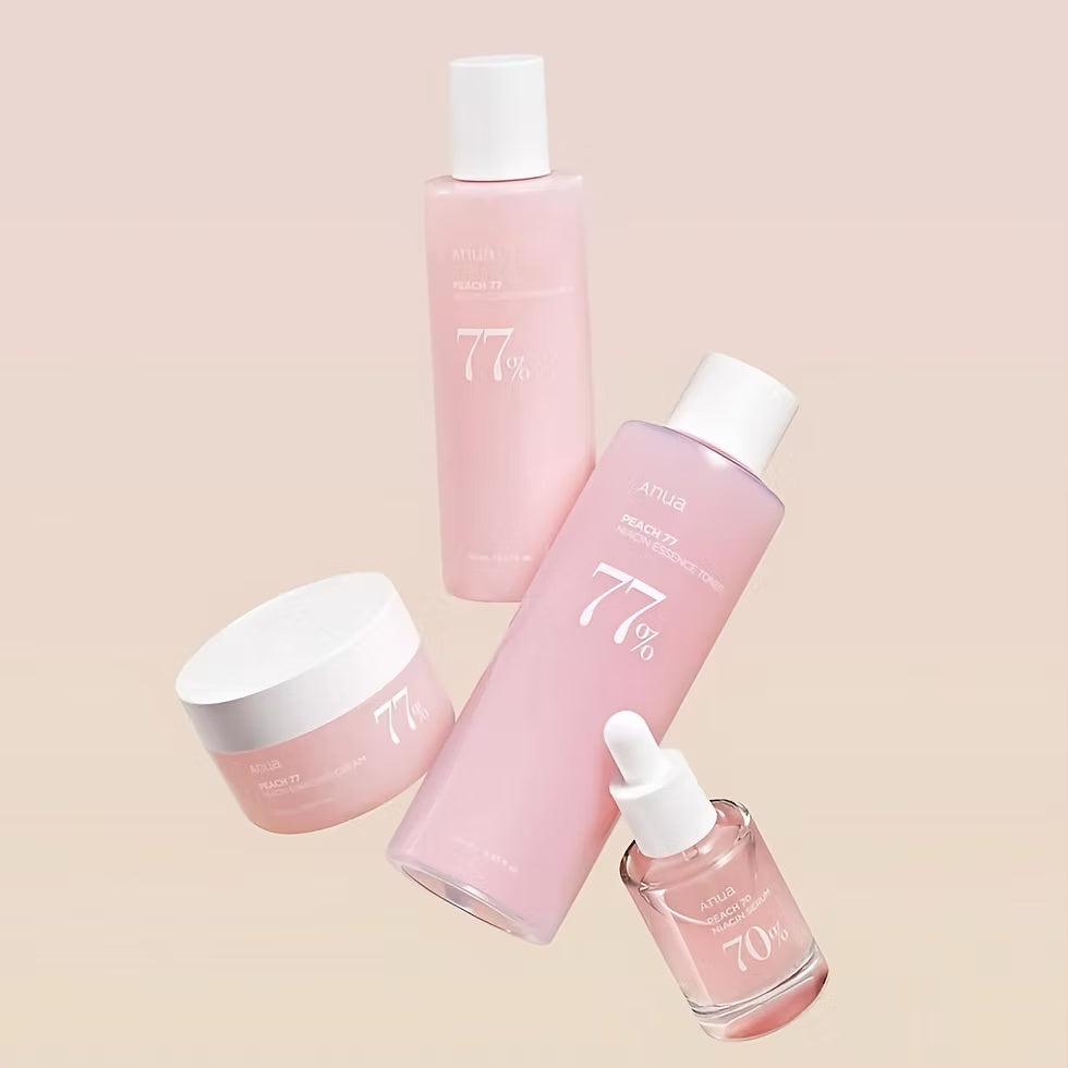 Anua – Leche Hidratante con 77% de Extracto de Melocotón y Niacinamida | Iluminadora y Suavizante (150 ml)