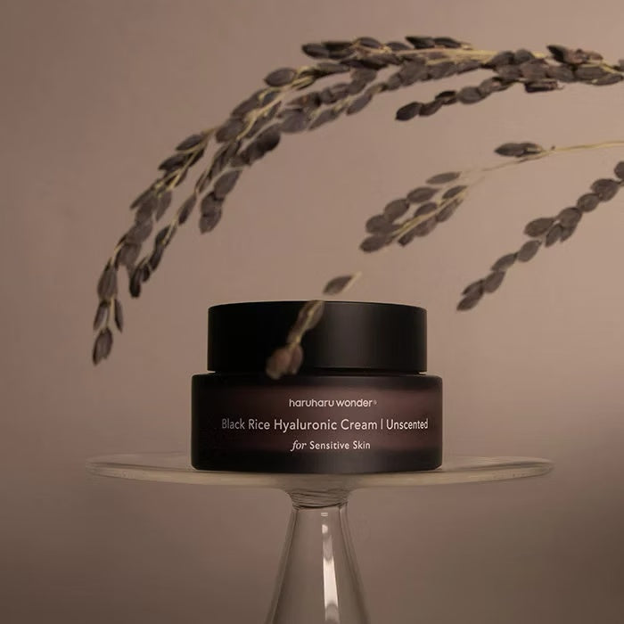 Haruharu Wonder – Crema Hidratante con Arroz Negro y 10 Ácidos Hialurónicos Sin Fragancia (50 ml) – Nutrición y Suavidad