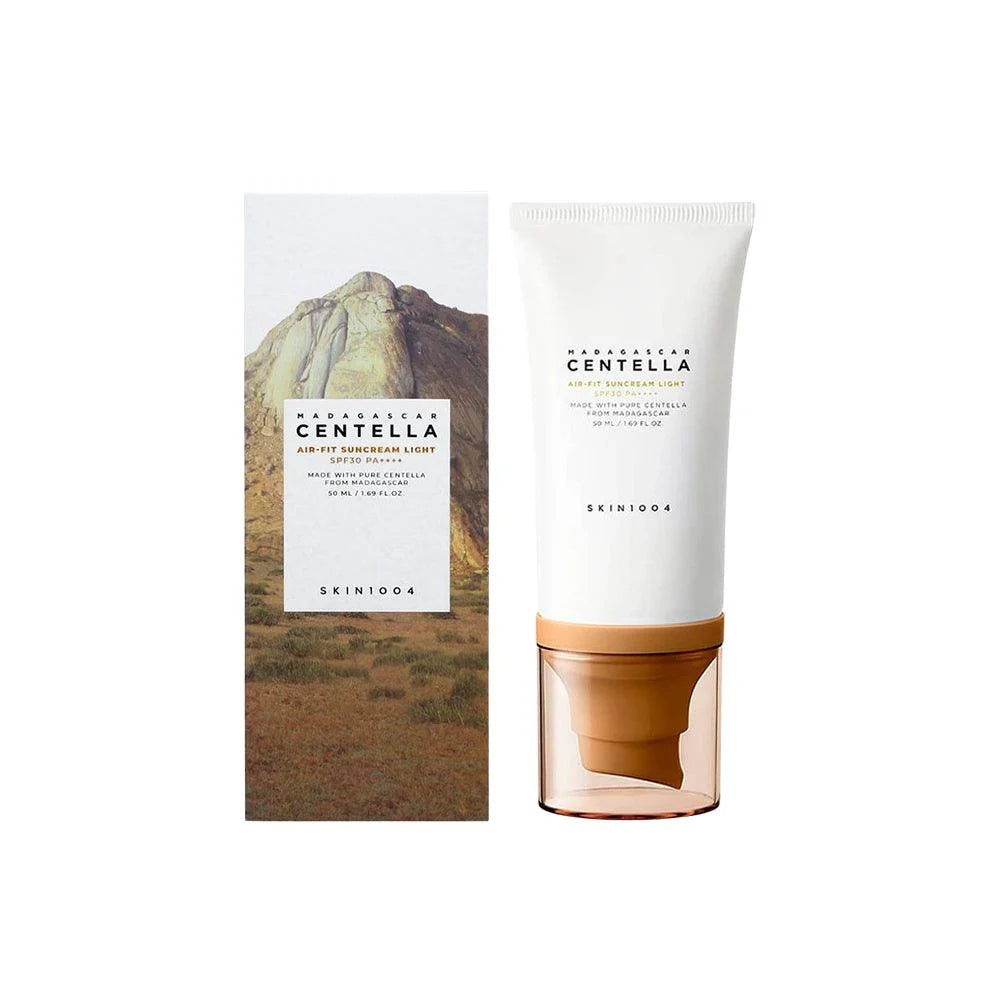 Protector Solar Ligero con Centella de Madagascar – Air-Fit Suncream Light SPF50+ PA++++ (50ml)